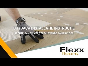 Installatie Instructie: Flexxfloors Dryback - Visgraat patroon met PVC-lijm