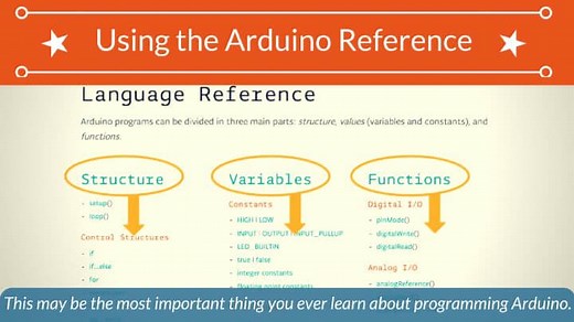 How to Use and Understand the Arduino Reference - Programming Electronics Academy