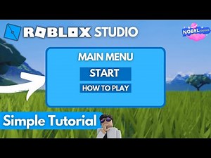 How to Create a Menu in ROBLOX Studio