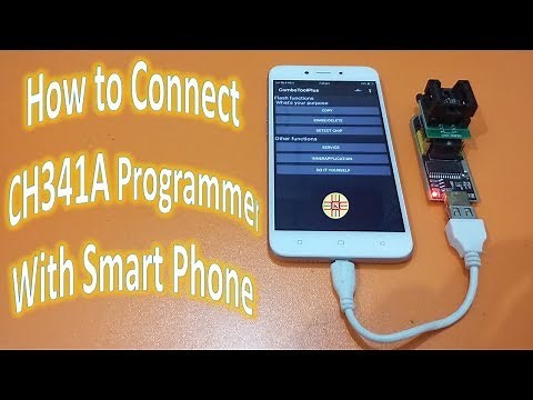 How to Connect and Use CH341A Mini USB Programmer with Smart Phone. Detail in Urdu/Hindi