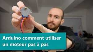 Arduino comment utiliser un moteur pas à pas ( ULN2003A et 28BYJ-48 ) - Retro et geek