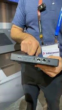 InfoComm 2025 AirMedia TX3-200 Connections