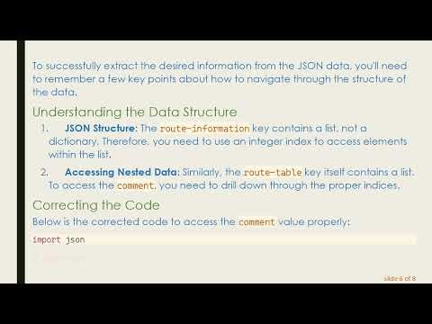 Accessing JSON Data in Python