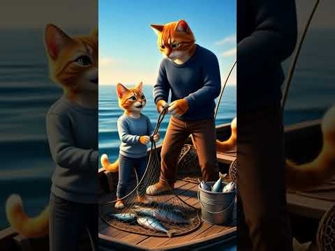 The Fisher Cat Who Found a Lost Kitten | Heart Touching Emotional Story #shorts