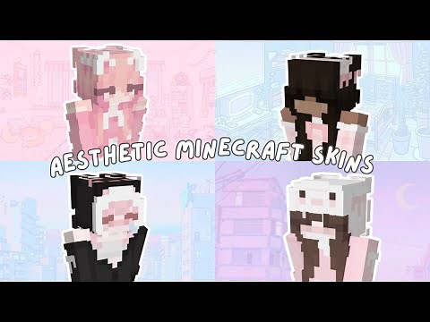 Cute and Aesthetic Minecraft Skins 🌷 | Minecraft Skins for Java Edition