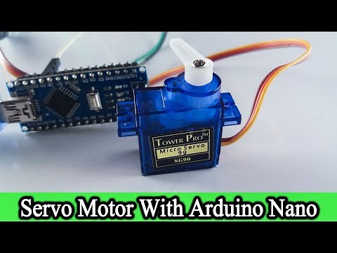 Arduino nano project with SERVO MOTOR | SERVO MOTOR Tutorial [Code and Circuit Diagram]