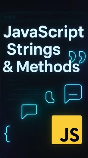 JavaScript String And String Methods #coding #shorts