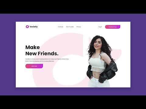 How To Make Animated Website Design Using HTML And CSS Step By Step