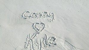 Happy Barefoot Wedding Day Casey & Kyle❤👣 www.barefootweddings.net | Barefoot Weddings®