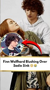 Finn Wolfhard Blushing Over Sadie Sink 😳 😂