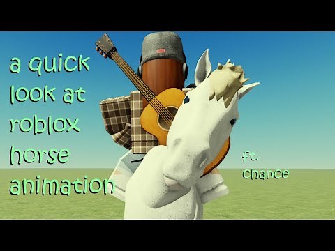 ROBLOX Basic Horse Animation Process