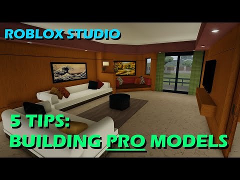 Roblox Studio | 5 Tips for Building Pro Models