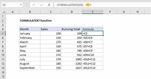 FORMULATEXT Function