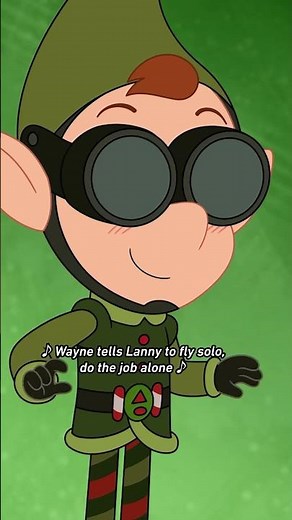 Prep & Landing: As Told By Chibi 🎄🎵 | Chibi Tiny Tales | Jingle Bells | Disney Channel Animation