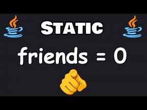 Learn the STATIC keyword in 8 minutes! 🤝