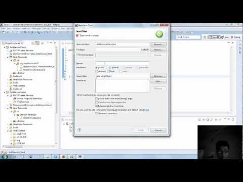 Create a web service + java + Eclipse + tomcat