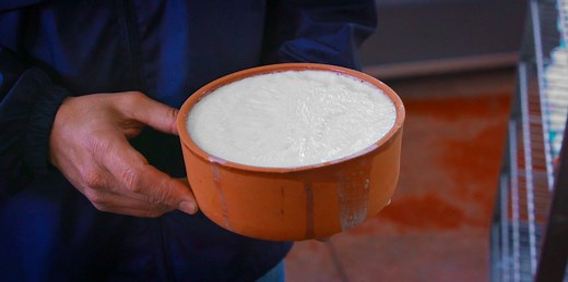 How authentic Greek yogurt is made