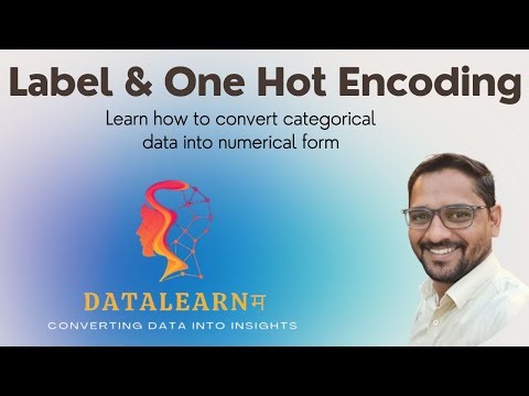 15 | Label Encoding & One-Hot Encoding in ML | Simple Explanation with Python Examples