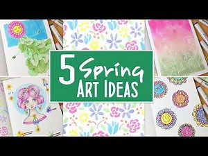 5 Spring Art and Drawing Ideas: More Ways to Fill Your Sketchbook