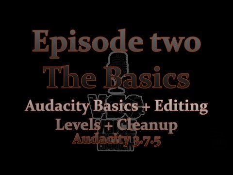 Audacity Basics - Everything You Need To Know! | VSC The Basics Episode 2