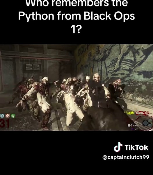 The Pack-A-Punched Python still goes hard on Round 30! #COD #ZOMBIES #BLACKOPS