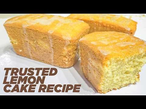 Trusted Lemon Cake Recipe | Easy, Zesty & Irresistible! | Ultimate Lemon Cake That Actually Works!