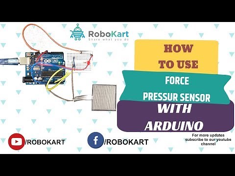 How to use Forces Pressure sensor with Arduino