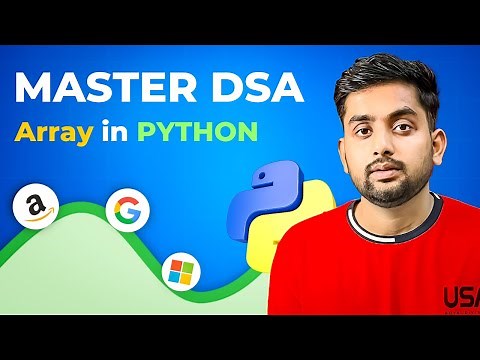 Master Arrays in Python: The Ultimate Guide for DSA Beginners!