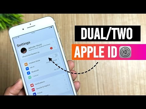 How To Use Multiple Apple ID on Same iPhone | How To Use Two Apple IDs in One iPhone |