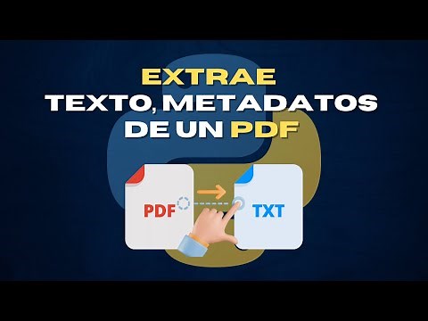¿Cómo extraer texto, metadata de un PDF con Python? | Tutorial Python | PyPDF2