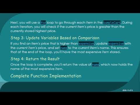 How to Find the Most Expensive Item in Your JavaScript Cart