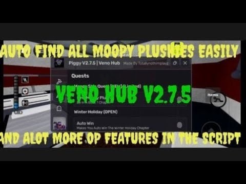 *NEW* Piggy Script (TOOLS TP, AUTO WIN, ESP,)(PASTEBIN 2025)(MOBILE)