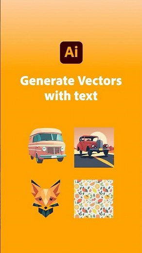 How to Generate Vectors in Illustrator | Turn Text into Vector Graphics
