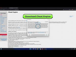 How To Download And Install Cheat Engine