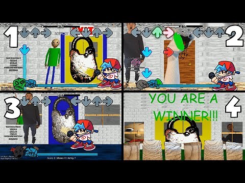 Baldis Basics – Full walkthrough but in FNF █ Friday Night Funkin' – VS BALBI █