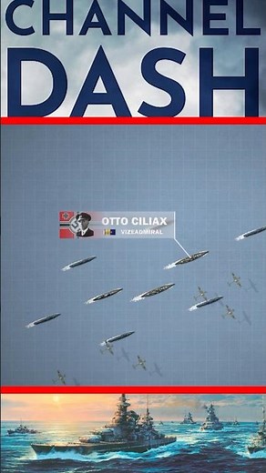 WW2 Explained: German Fleet Begins Channel Dash #animatedhistory #ww2 #history #battleship