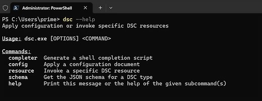 Using Desired State Configuration (DSC) v3 on Windows Server 2025 | Microsoft Community Hub