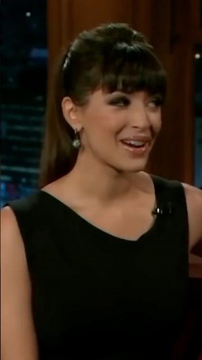 Hannah Simone Turns Up the Heat on The Late Late Show! 🔥💋💃