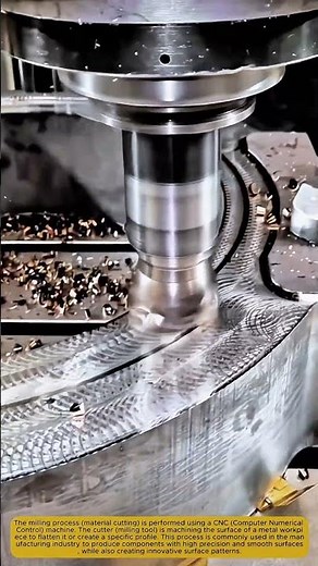 CNC Milling Machine: Precision Machining Process for Flattening and Profiling Metal