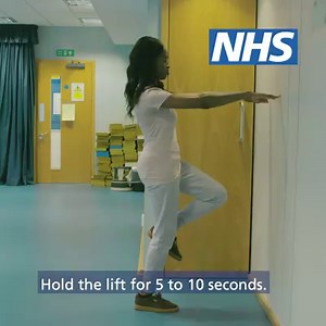 8.7K views · 64 reactions | This simple balance exercise can be done at home to help improve your health and mobility. See our page for more exercises that can help improve your balance: ow.ly/lrlN30pxzug | nhs.uk | Facebook