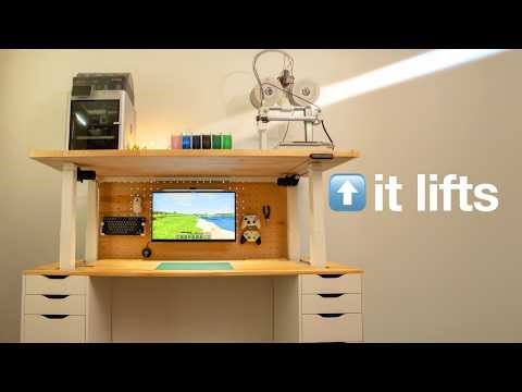 I Made the IKEA Desk Even Cooler