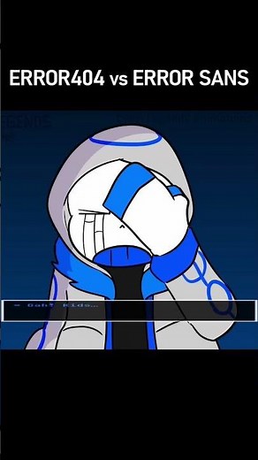 ERROR 404 Sans vs ERROR SANS (Undertale Animation)