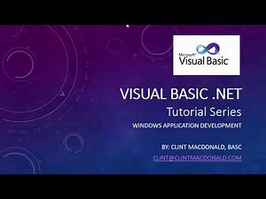Visual Basic Tutorial 21 - Database Definition Class