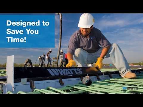 Watts Dead Level®- Pre sloped Trench Drain System