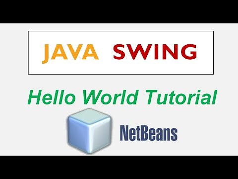 Java Swing Hello World for Beginners using NetBeans
