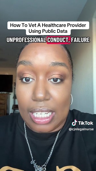 12/7/25 Pulling back the curtain on how to vet a healthcare provider using public data. Licenses, disciplinary actions, hospital safety grades, and the red flags almost everyone misses. Patients deserve transparency, not guesswork. #LearnOnTikTokContest #EducatorAward #HealthcareEducation #PatientSafety #HealthLiteracy