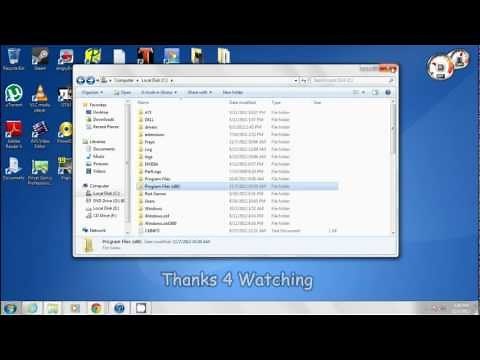 How to find Program Files (x86) folder in Win 7
