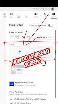 From Zero to Hero Mastering Screen Sharing in Teams Like a PRO #shorts