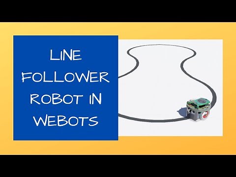 Webots Tutorial: Line Follower Robot using epuck // Controller code in Python
