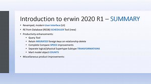 Intro to erwin Data Modeler 2020 R1 - Video